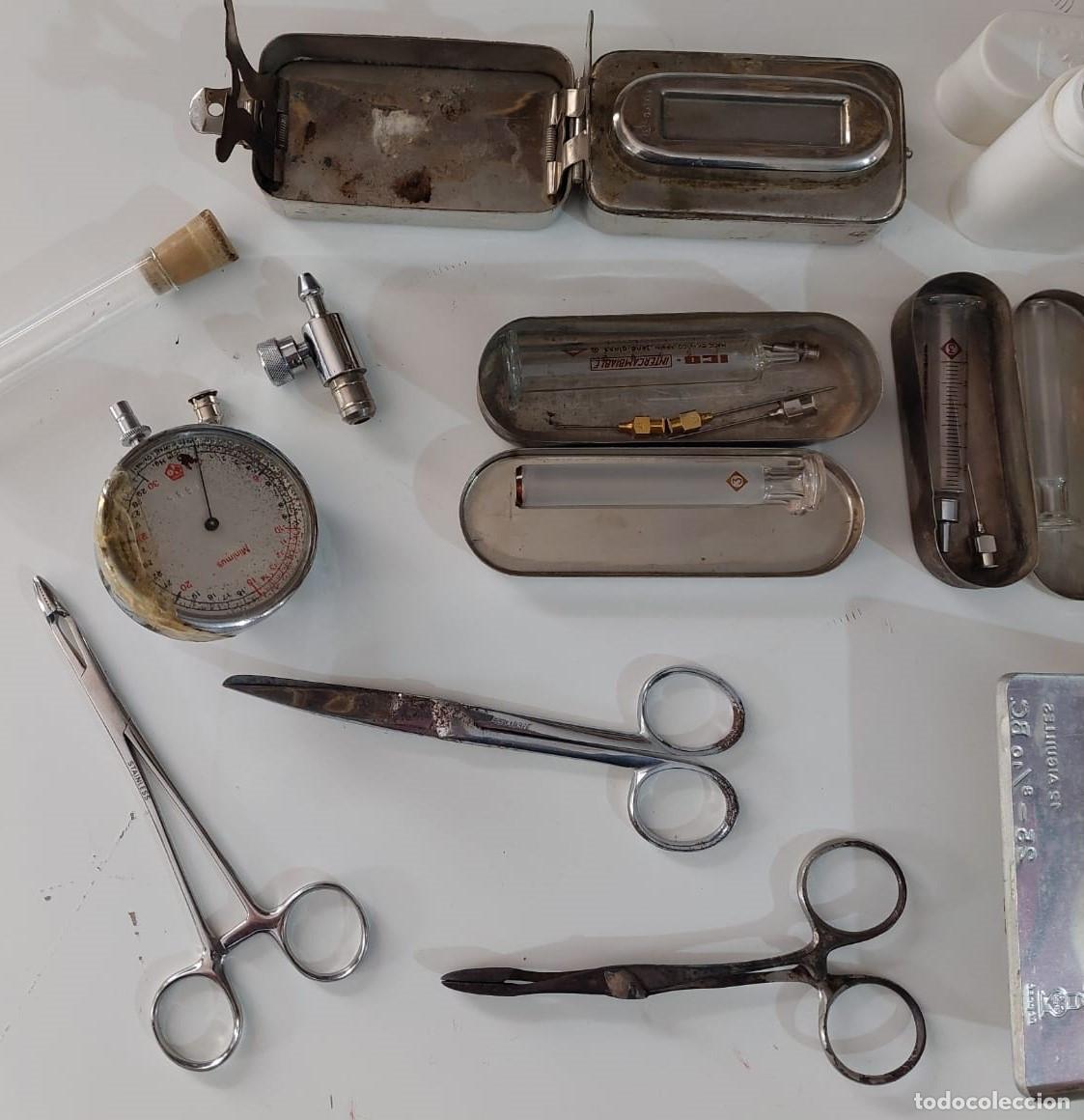 Antig&uuml;edades: LOTE ANTIGUO MATERIAL MEDICO - Foto 8