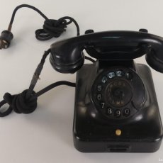 Telefoni: ANTIGUO TELÉFONO DE BAQUELITA NEGRO AÑOS 60 VINTAGE AUTENTICO – PARA RESTAURAR