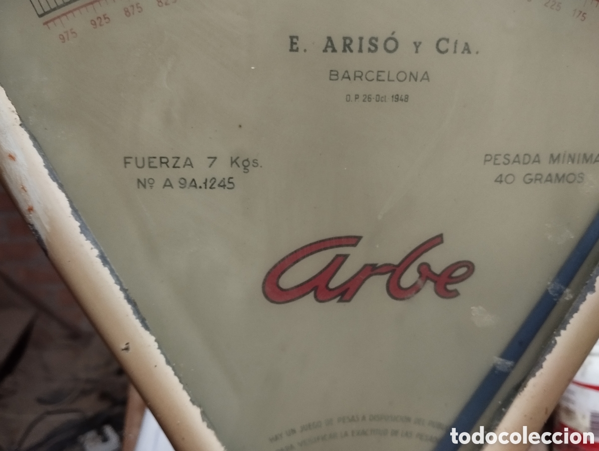 Antig&uuml;edades: Bascula antigua - Foto 6