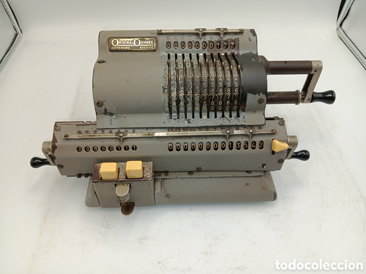 Antig&uuml;edades: M&aacute;quina de Calcular Original Odhner - Foto 4