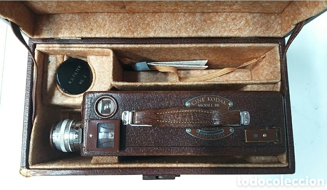 Antig&uuml;edades: C&aacute;mara Cine Kodak Model BB. 16 mm. - Foto 1