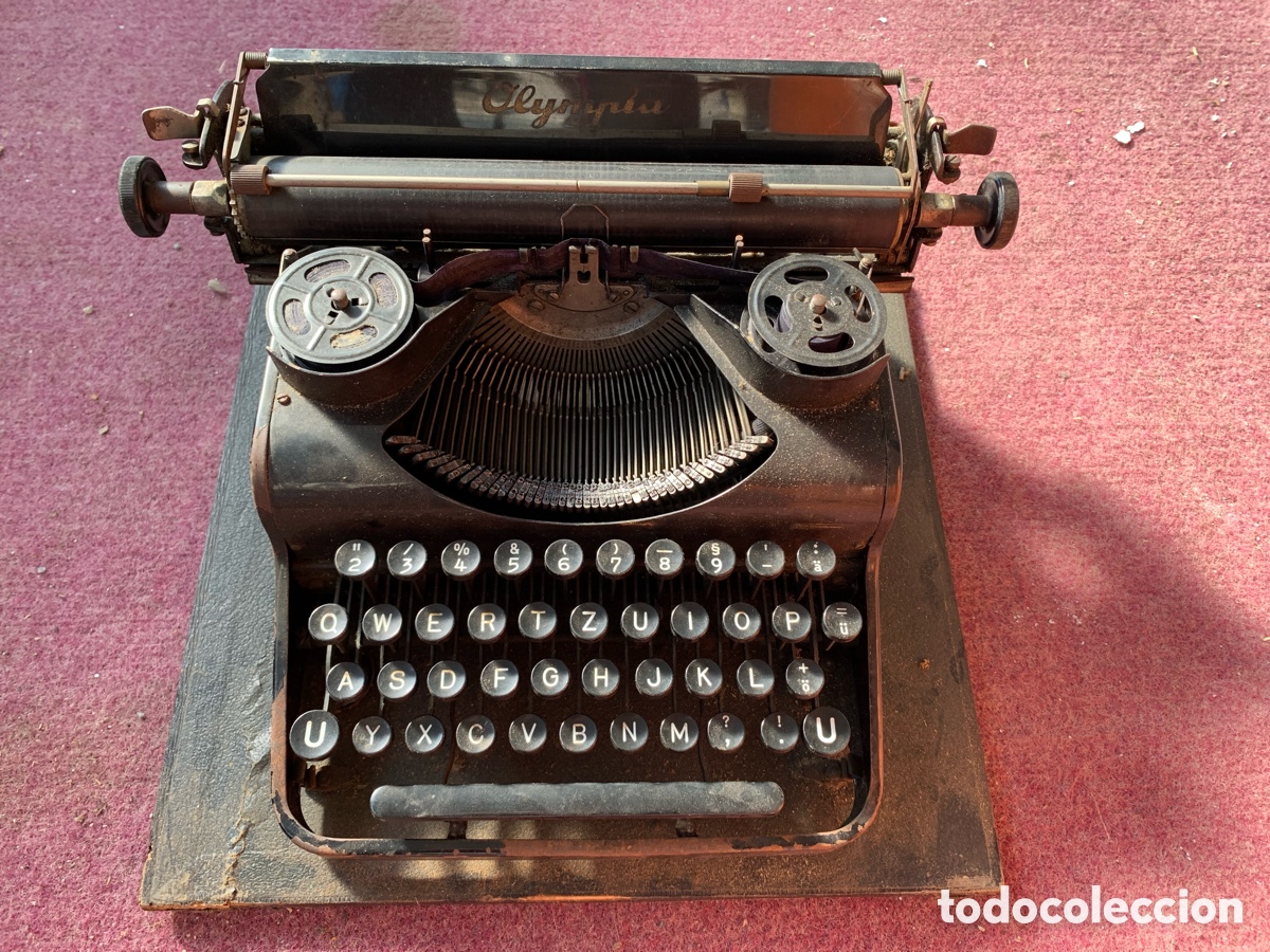 Antig&uuml;edades: Maquina de escribir antigua - Foto 3