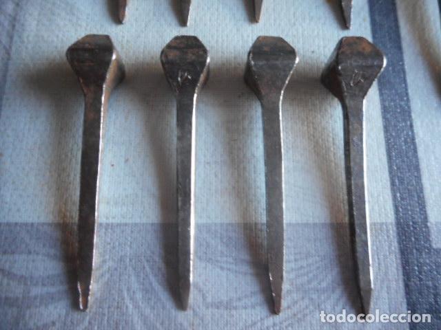 Antig&uuml;edades: lote de clavos para herraduras - Foto 5