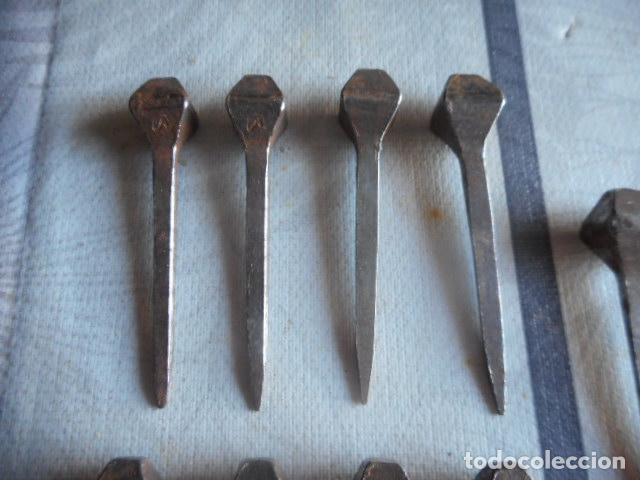 Antig&uuml;edades: lote de clavos para herraduras - Foto 6
