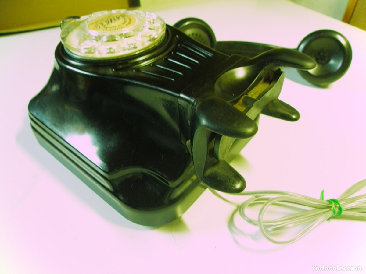 Tel&eacute;fonos: Telefono de baquelita negro - Foto 5