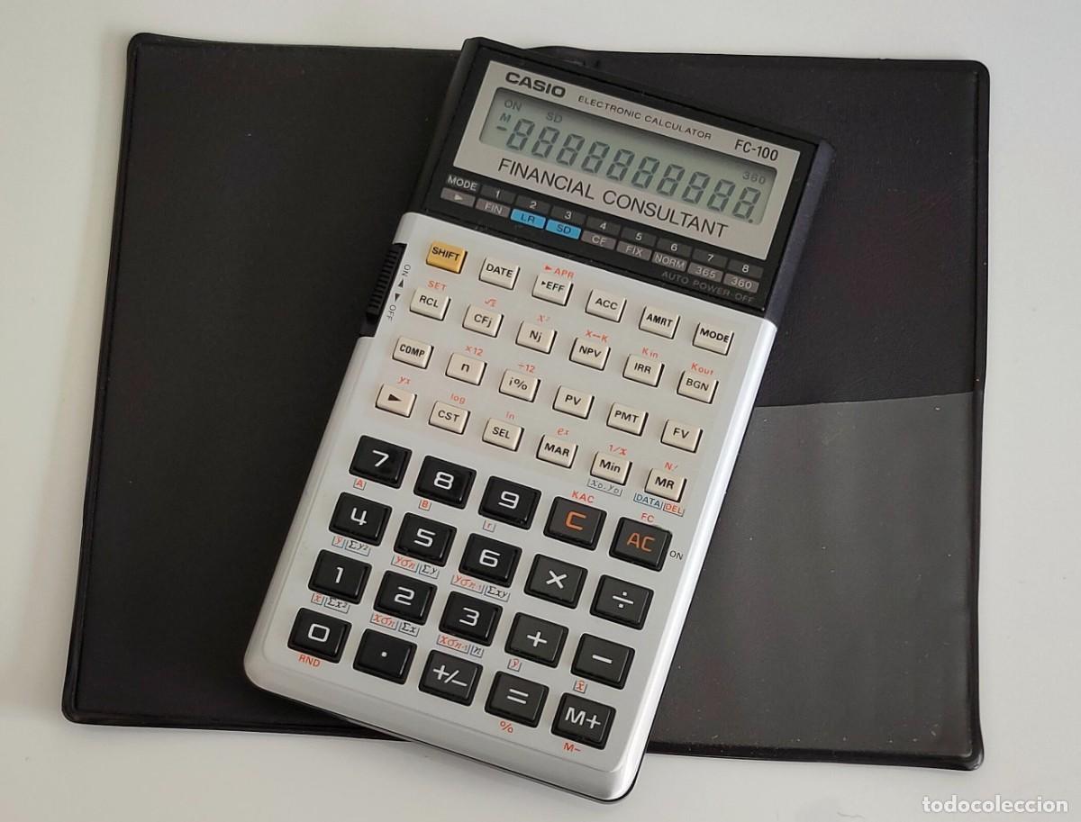 Antig&uuml;edades: Calculadora Casio FC-100 - Foto 6