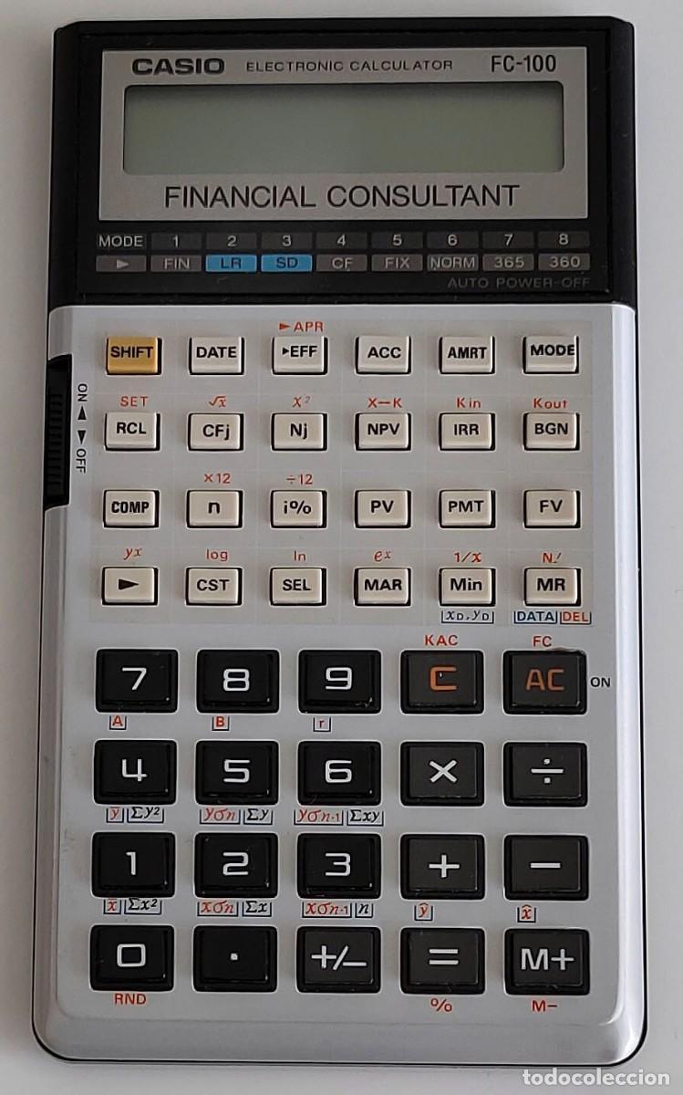 Antig&uuml;edades: Calculadora Casio FC-100 - Foto 1