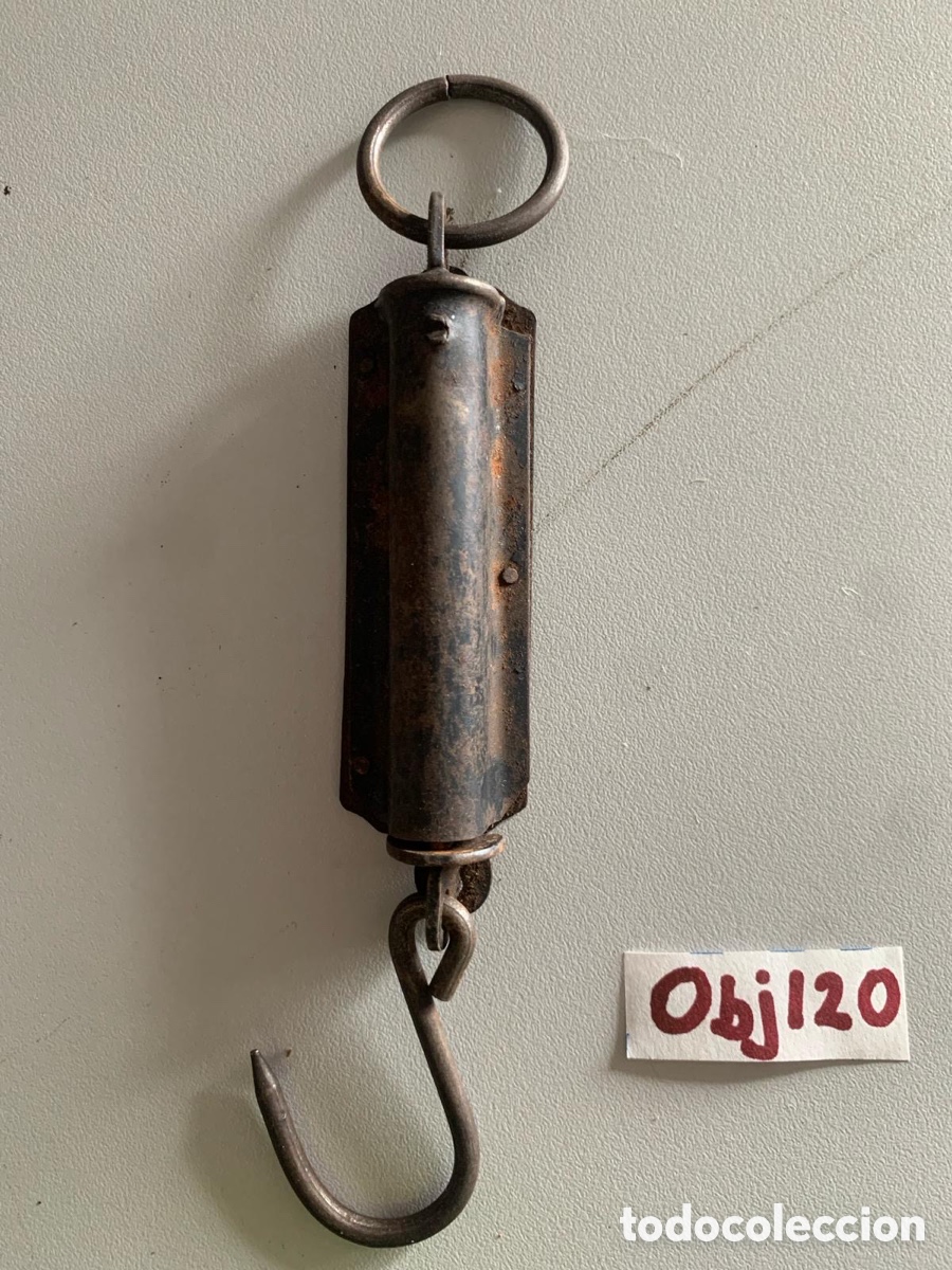 Antig&uuml;edades: Antigua balanza de bolsillo - Foto 2