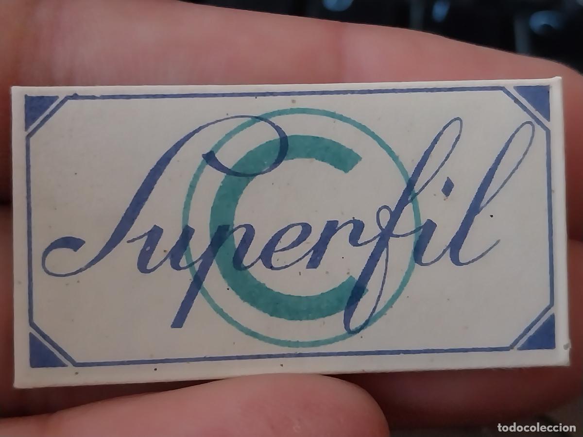 Antig&uuml;edades: CUCHILLA AFEITAR SUPERFIL HOJA MBE * - Foto 1