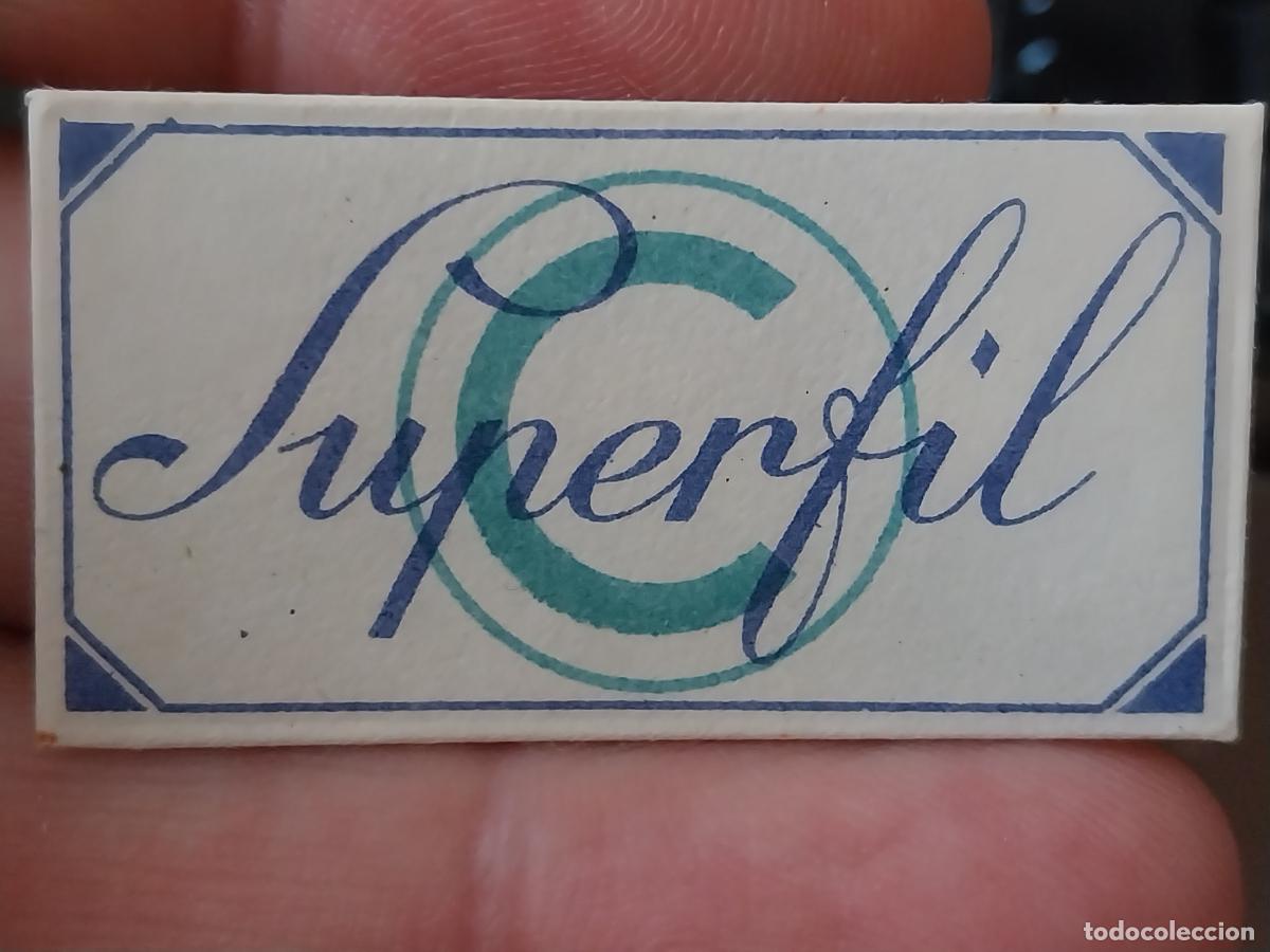 Antig&uuml;edades: CUCHILLA AFEITAR SUPERFIL HOJA MBE **: - Foto 1