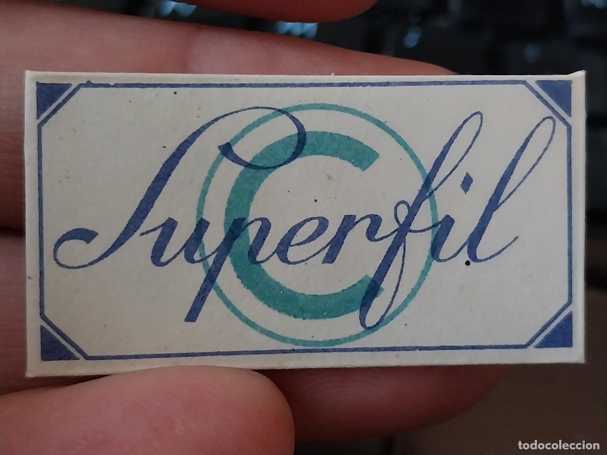 Antig&uuml;edades: CUCHILLA AFEITAR SUPERFIL HOJA MBE ::: - Foto 1