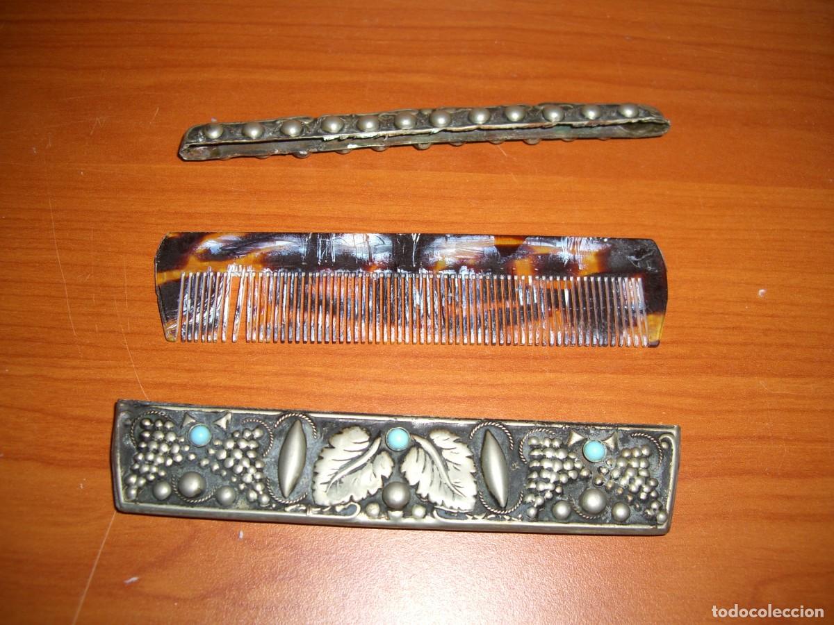 Antig&uuml;edades: FUNDA ESTUCHE PEINE - Foto 4