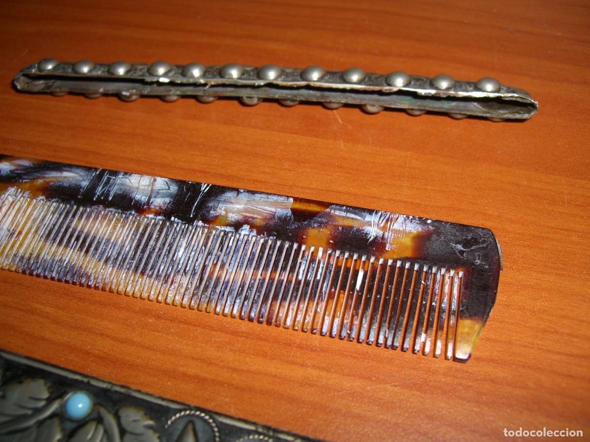 Antig&uuml;edades: FUNDA ESTUCHE PEINE - Foto 5