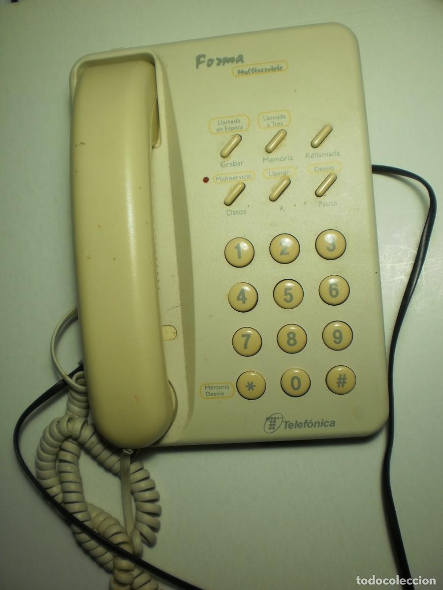 Tel&eacute;fonos: tel&eacute;fono forma multiservicio telef&oacute;nica con cable conexi&oacute;n (no funciona) - Foto 1