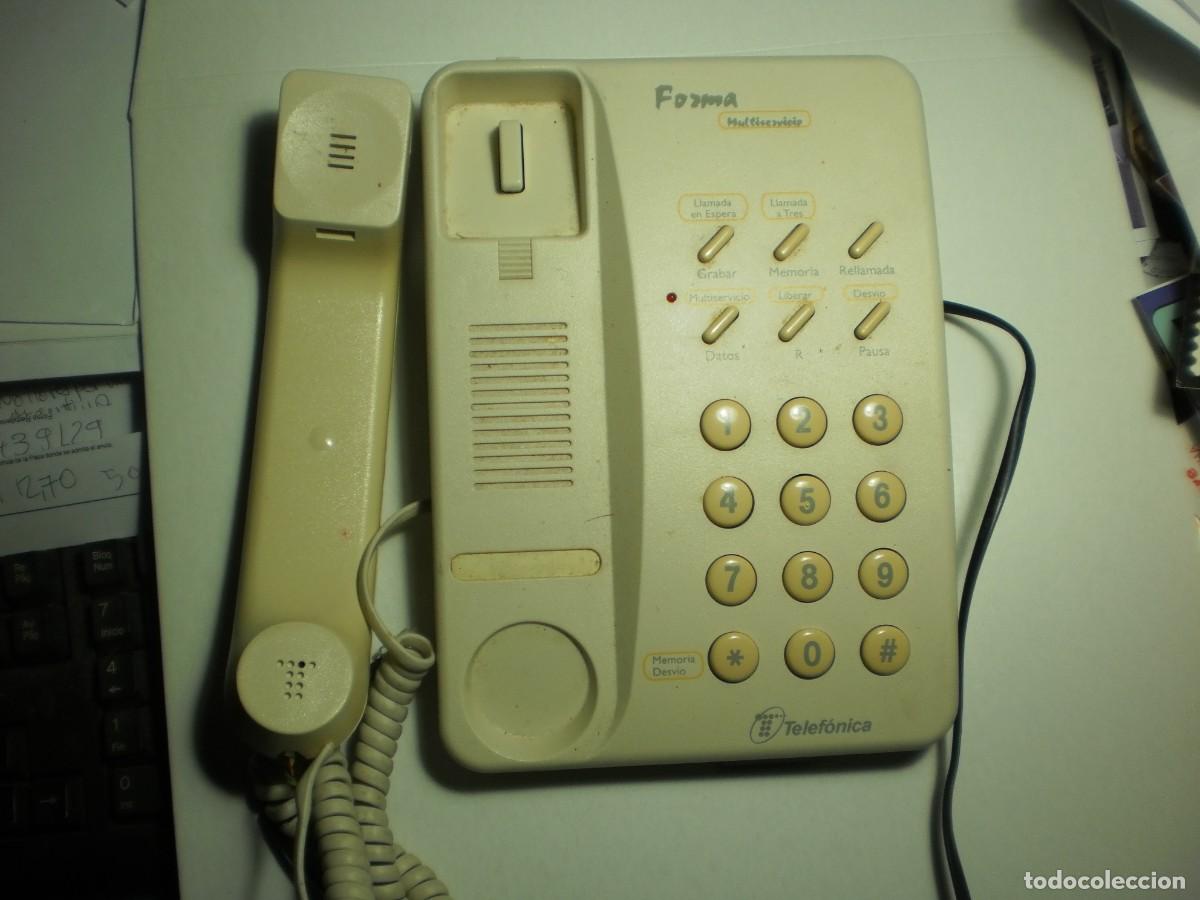Tel&eacute;fonos: tel&eacute;fono forma multiservicio telef&oacute;nica con cable conexi&oacute;n (no funciona) - Foto 2