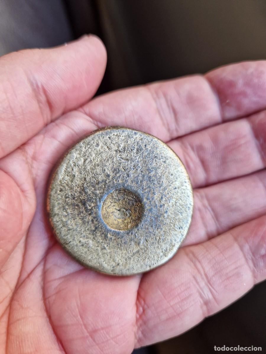 Antig&uuml;edades: PESO ANTIGUO 2 OZ BRONCE - Foto 8