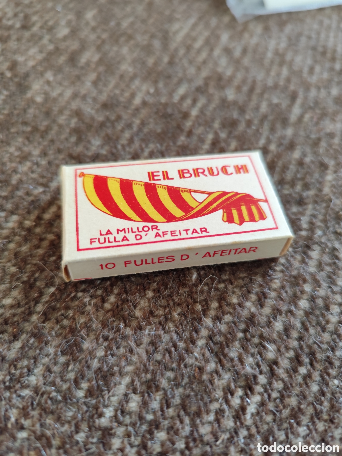 Antig&uuml;edades: Hojas de afeitar &rdquo;El Bruc&rdquo; Catalu&ntilde;a - Foto 1