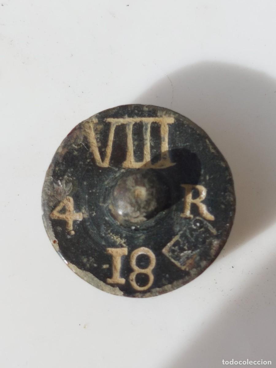Antig&uuml;edades: Ponderal de 4 reales RODRIGUEZ - Foto 1