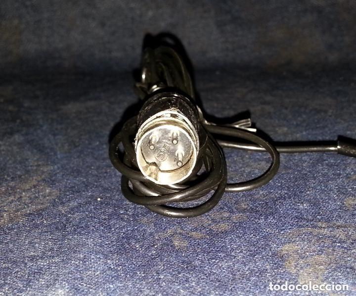 Antig&uuml;edades: Micr&oacute;fono vintage PHILIPS LBB 9201...funciona perfectamente. - Foto 4