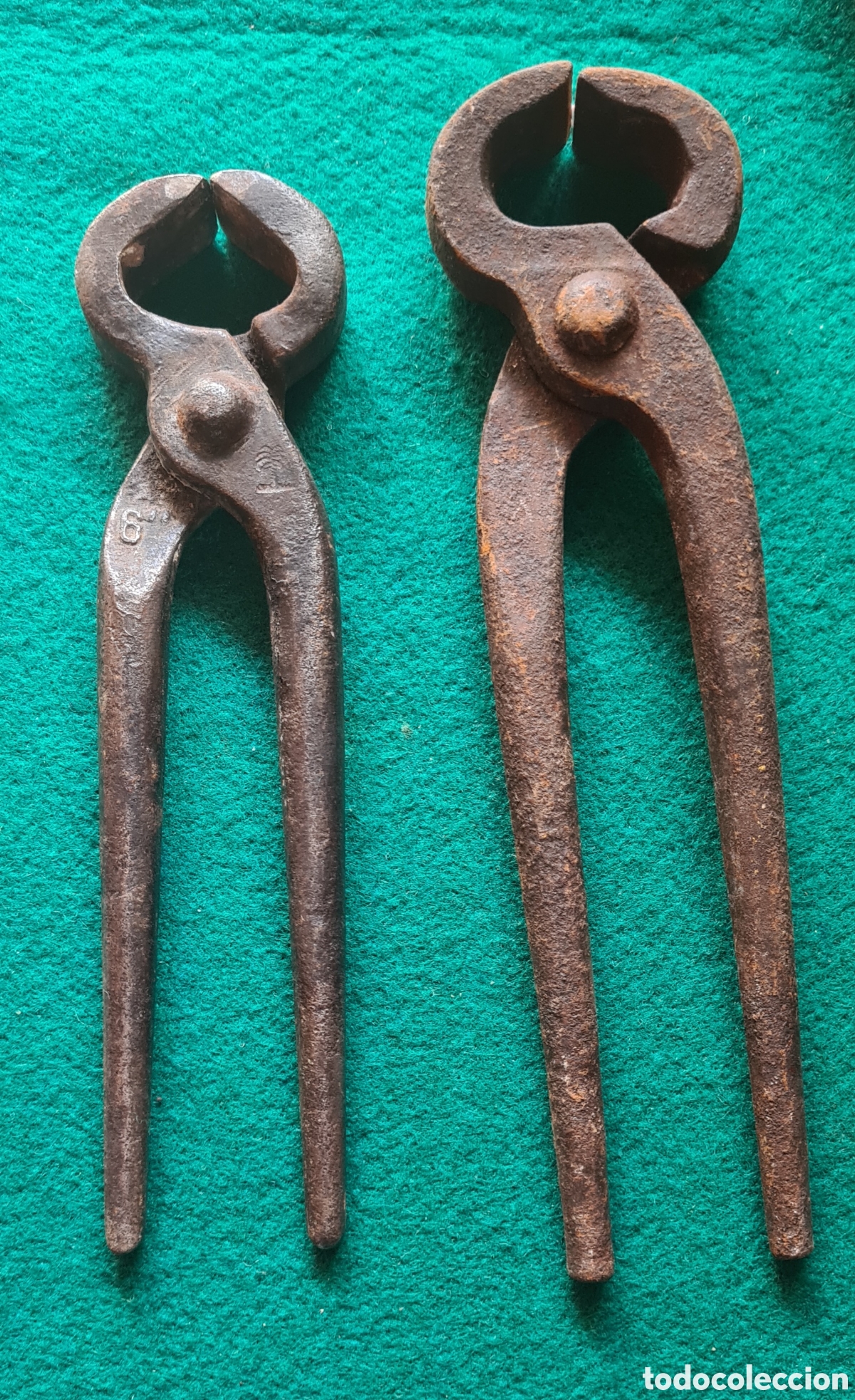 Antig&uuml;edades: Lote de 14 herramientas antiguas. - Foto 10