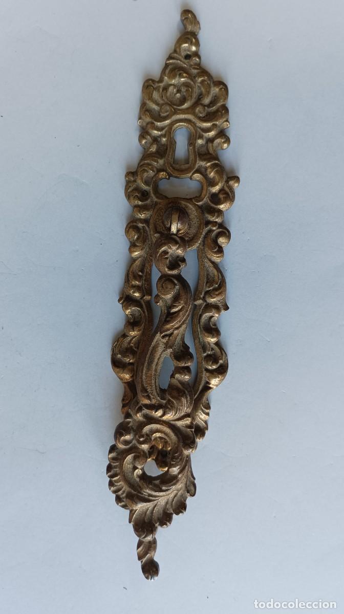 Antig&uuml;edades: ANTIGUO TIRADOR BRONCE, R113 - Foto 2