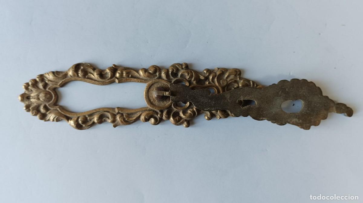 Antig&uuml;edades: ANTIGUO TIRADOR BRONCE, R113 - Foto 5