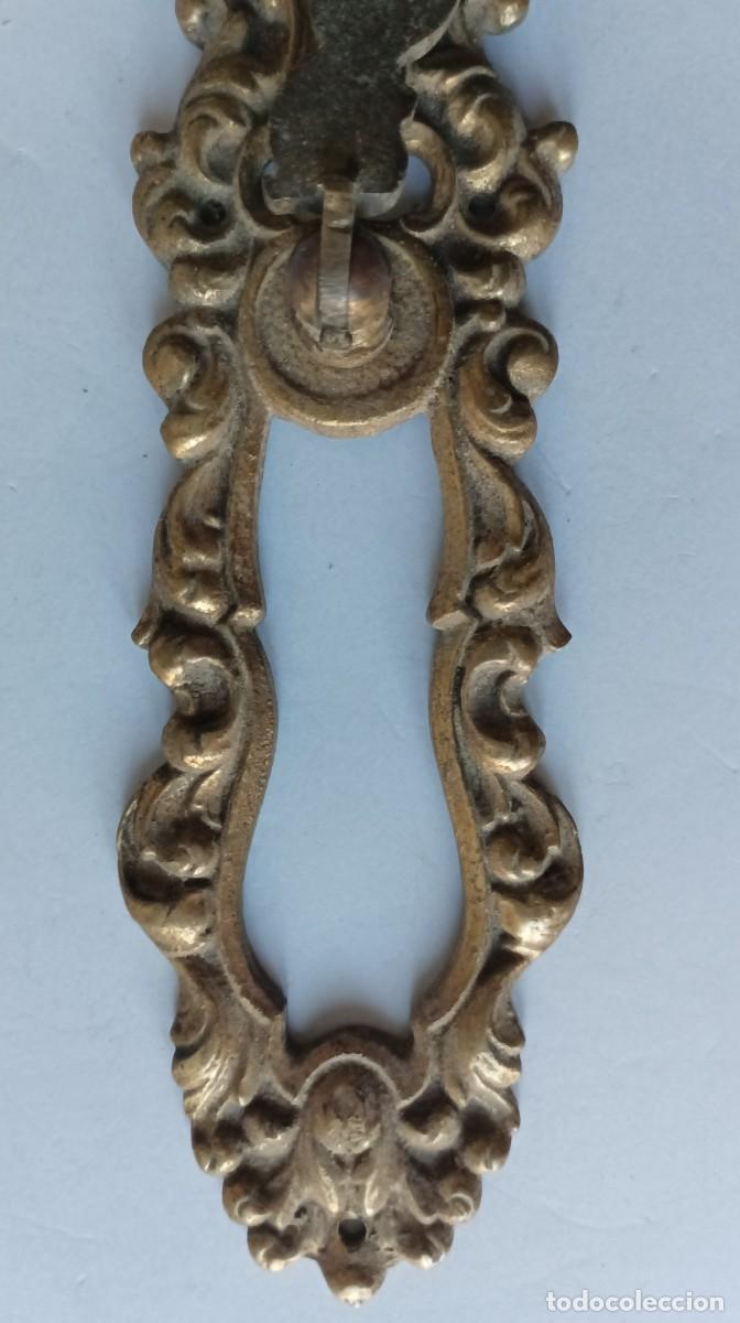 Antig&uuml;edades: ANTIGUO TIRADOR BRONCE, R113 - Foto 6