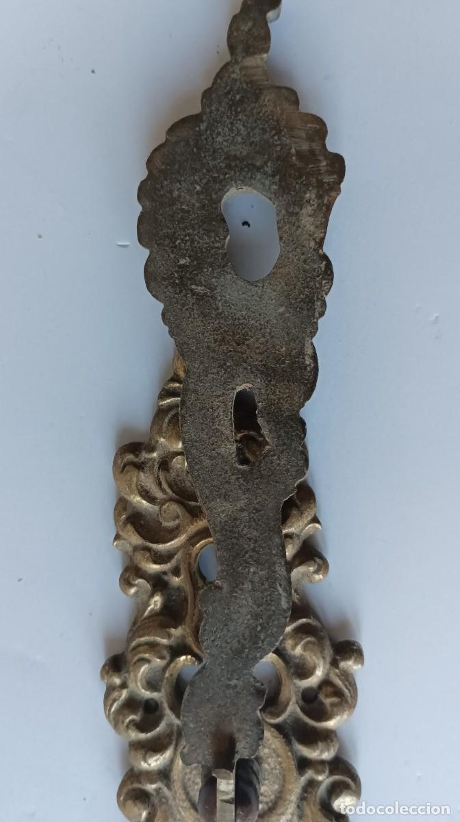 Antig&uuml;edades: ANTIGUO TIRADOR BRONCE, R113 - Foto 7