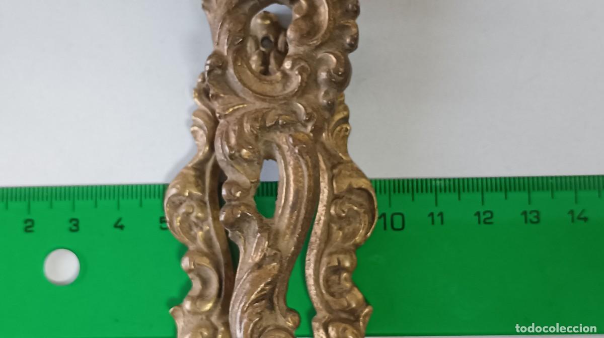 Antig&uuml;edades: ANTIGUO TIRADOR BRONCE, R113 - Foto 13