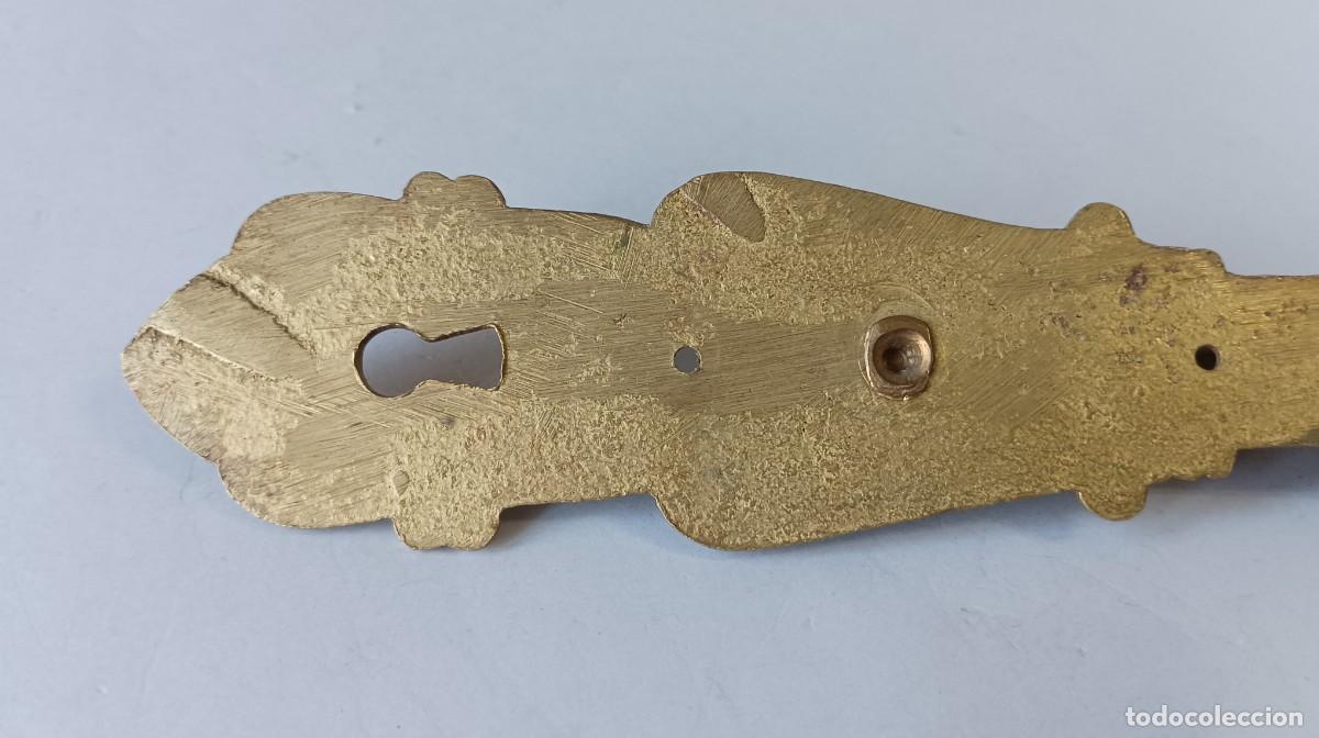Antig&uuml;edades: ANTIGUO TIRADOR BRONCE, R114 - Foto 13