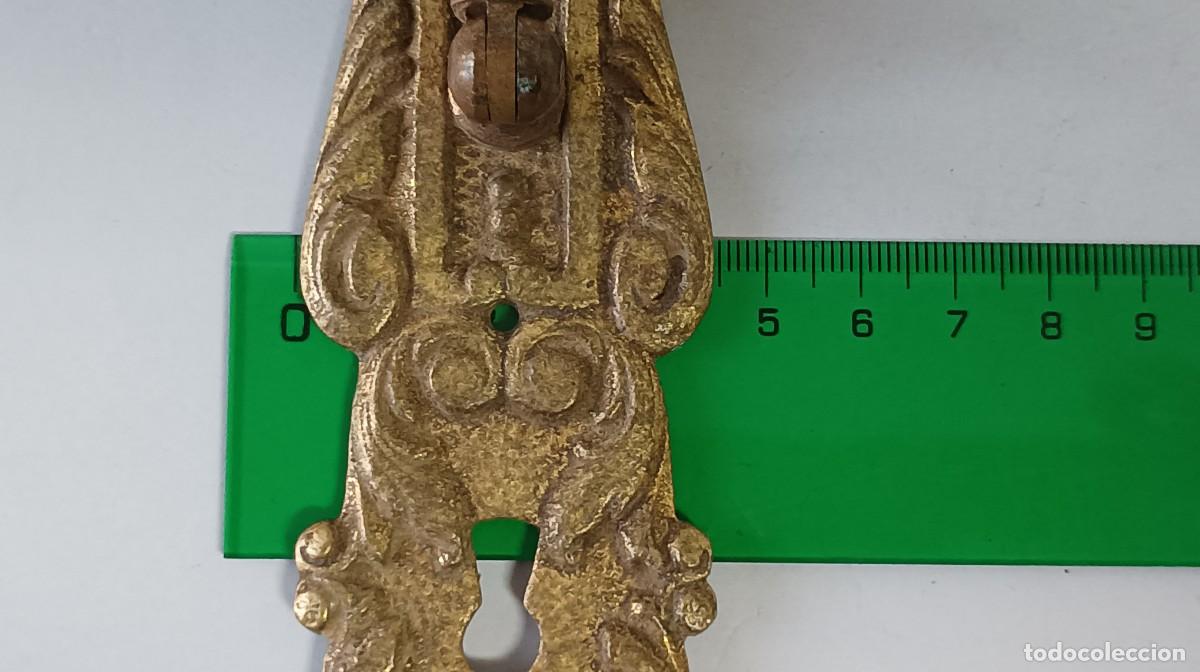 Antig&uuml;edades: ANTIGUO TIRADOR BRONCE, R114 - Foto 16