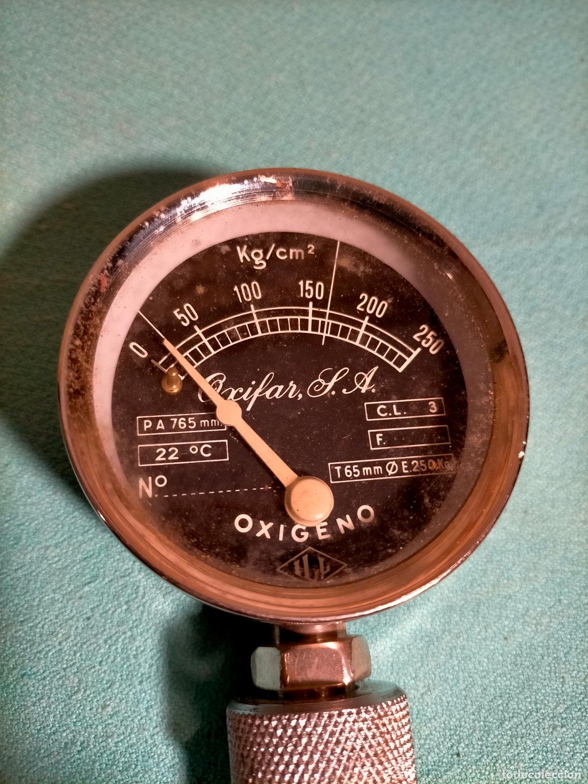 Antig&uuml;edades: Lector de oxigeno oxifar SA kg/cm2 - Foto 4