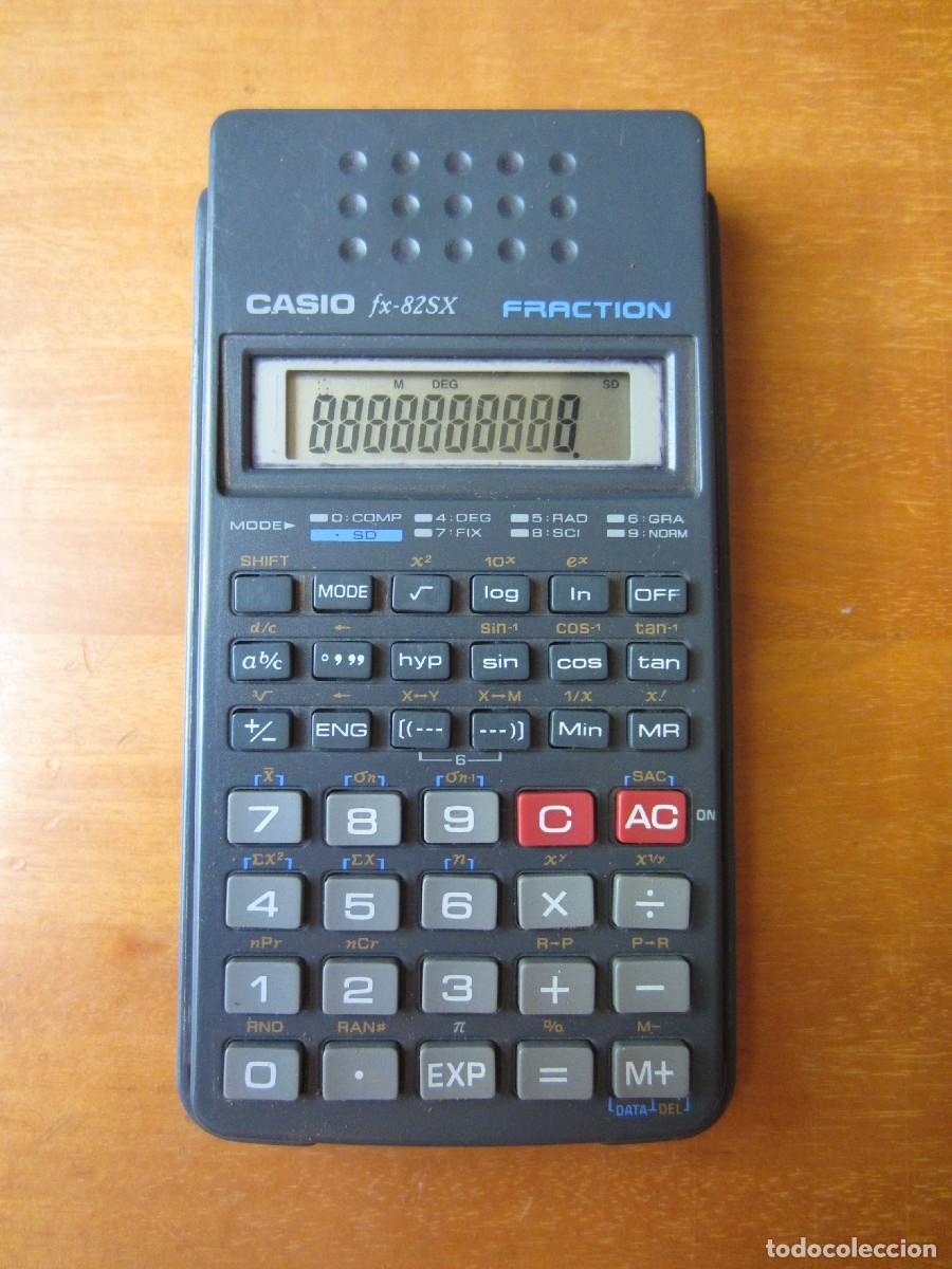 Antig&uuml;edades: Calculadora Casio FX-82SX (Lote 3) - Foto 1