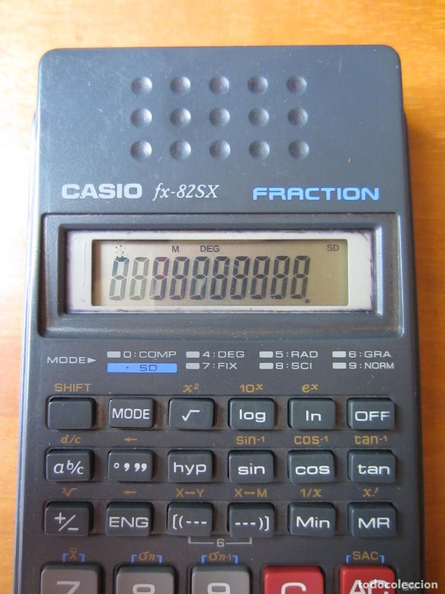 Antig&uuml;edades: Calculadora Casio FX-82SX (Lote 3) - Foto 2