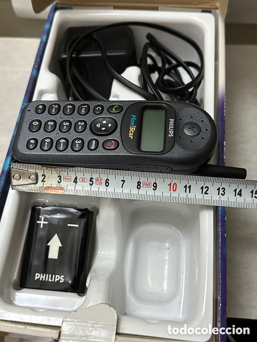 Tel&eacute;fonos: MOVIL VINTAGE PHILIPS DE MOVISTAR - Foto 4