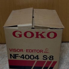 Antigüedades: VISOR EDIITOR SUPER 8 GOKO NF- 4004 VINTAGE