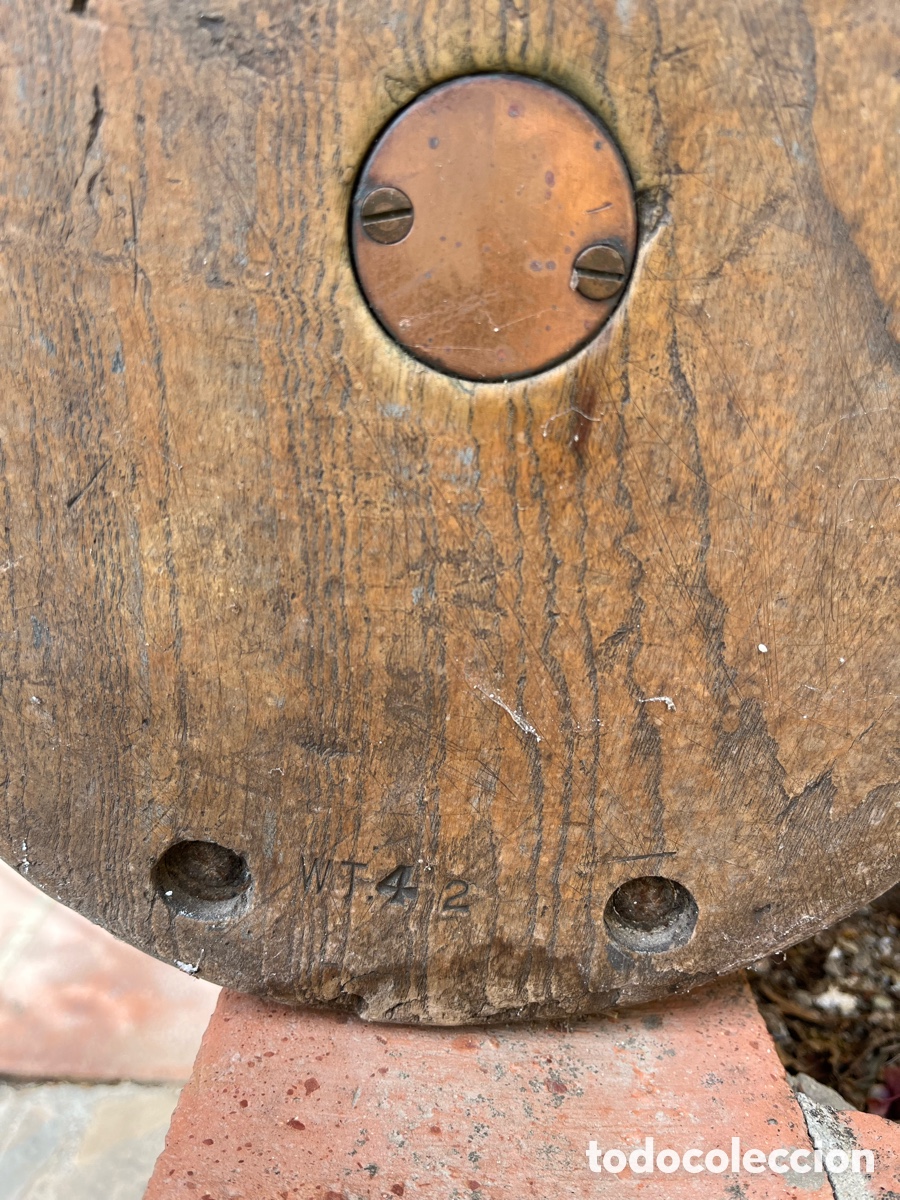 Antig&uuml;edades: Pasteca - antigua polea de barco - Foto 5