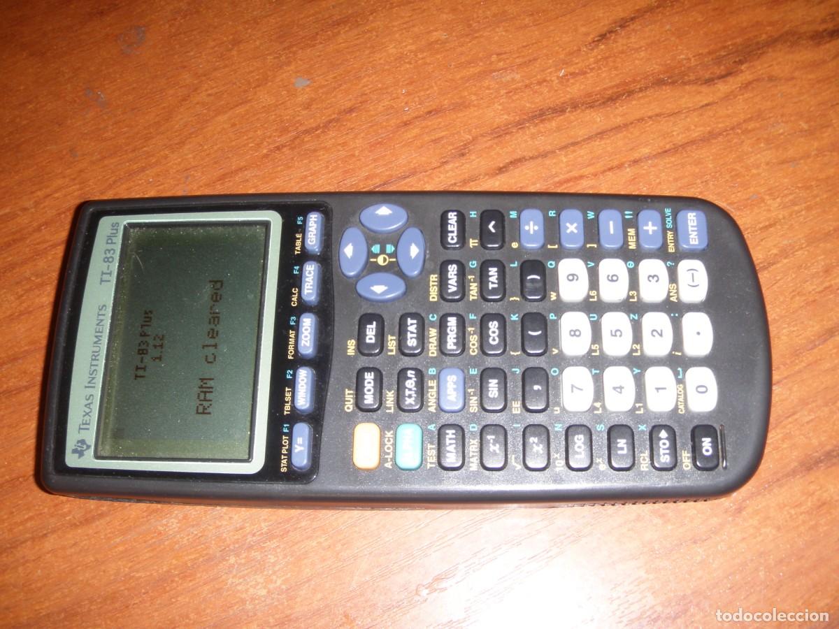 Antig&uuml;edades: CALCULADORA TEXAS INSTRUMENTS TI-83 PLUS TI83 PLUS FUNCIONANDO - Foto 2