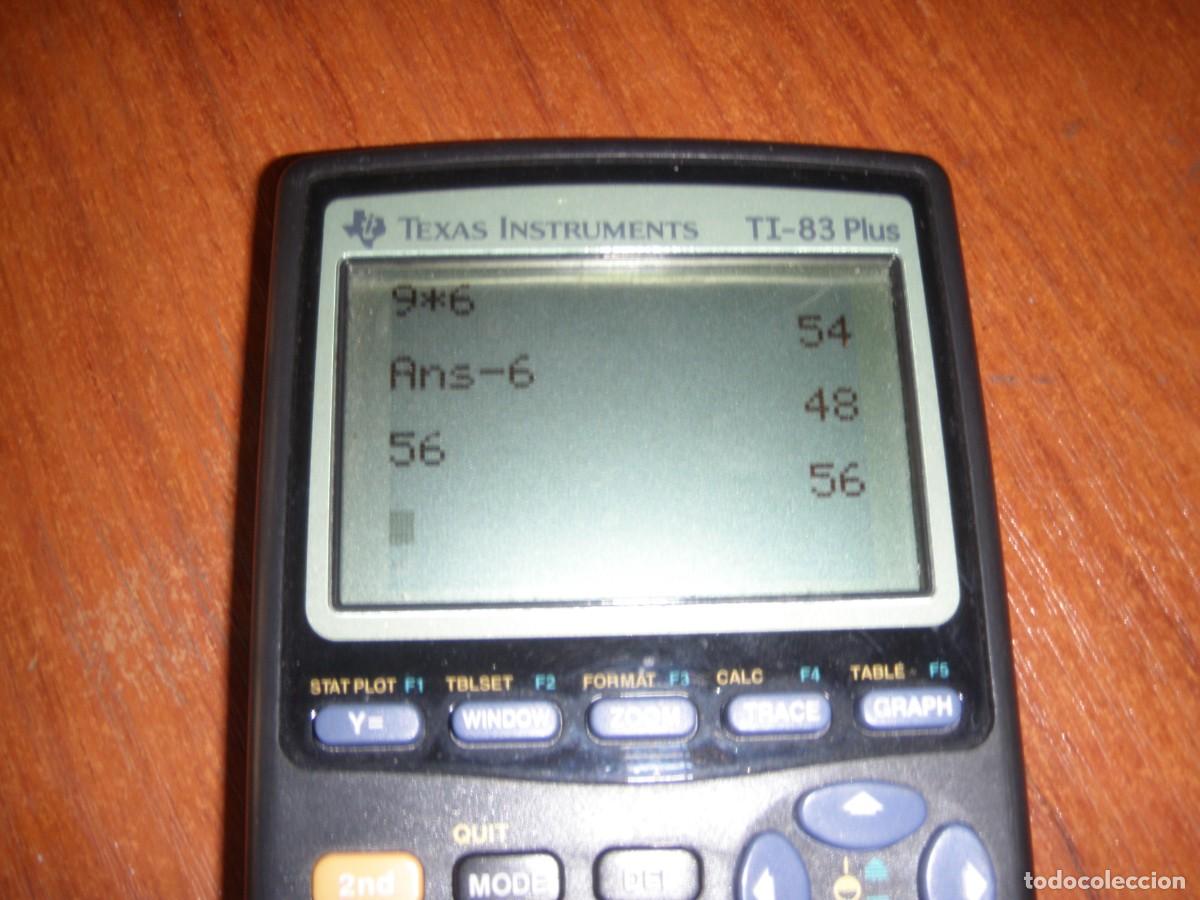 Antig&uuml;edades: CALCULADORA TEXAS INSTRUMENTS TI-83 PLUS TI83 PLUS FUNCIONANDO - Foto 3