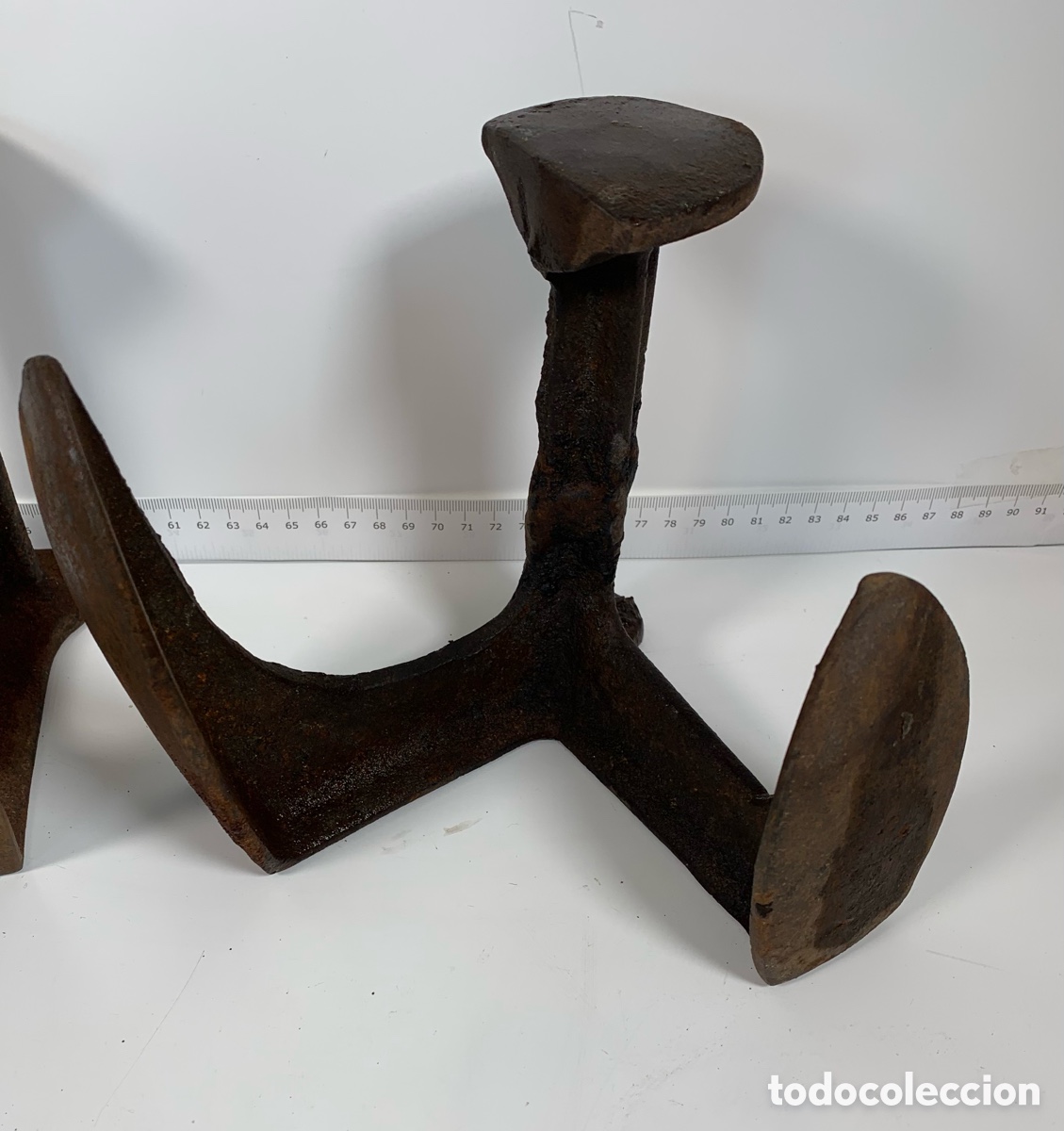 Antig&uuml;edades: 01_Lote yunques de zapatero - Foto 2