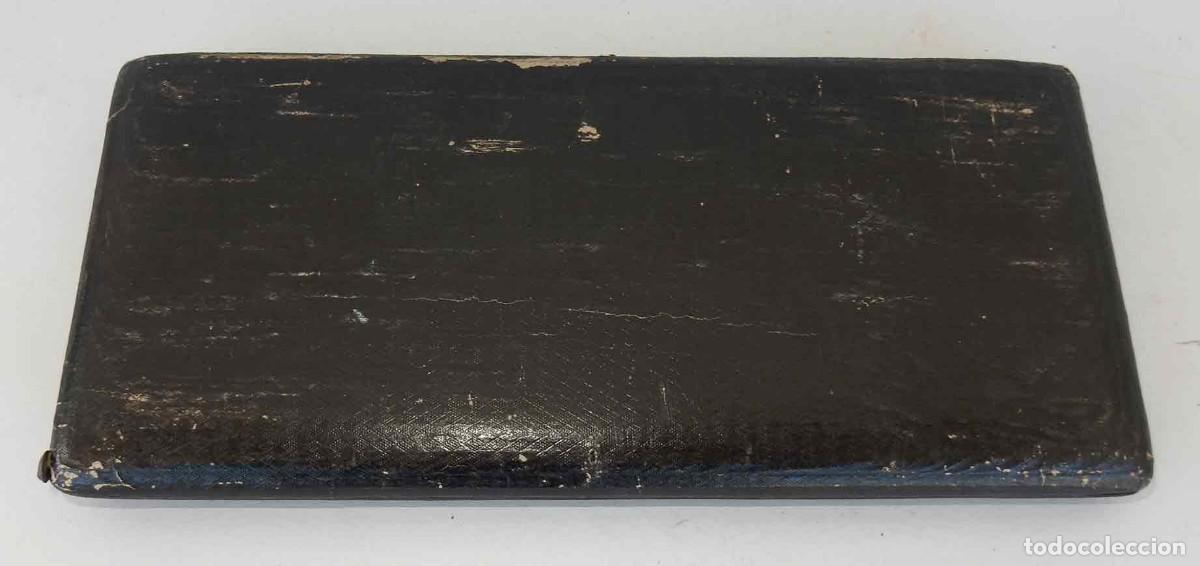 Antig&uuml;edades: JUEGO DE COMPAS antiguo, con estuche - Foto 4