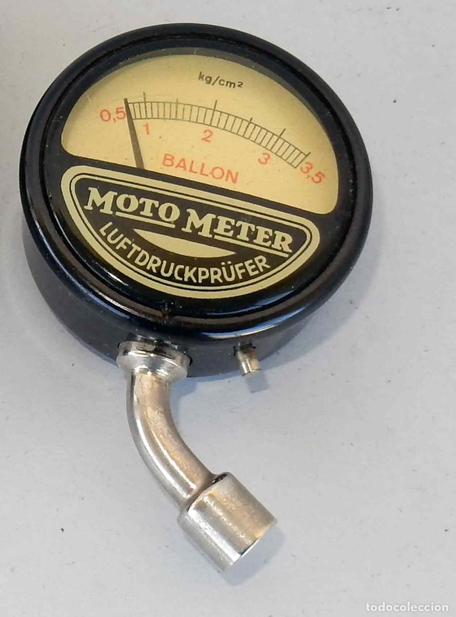 Antig&uuml;edades: Manometro MOTO METER - Foto 2
