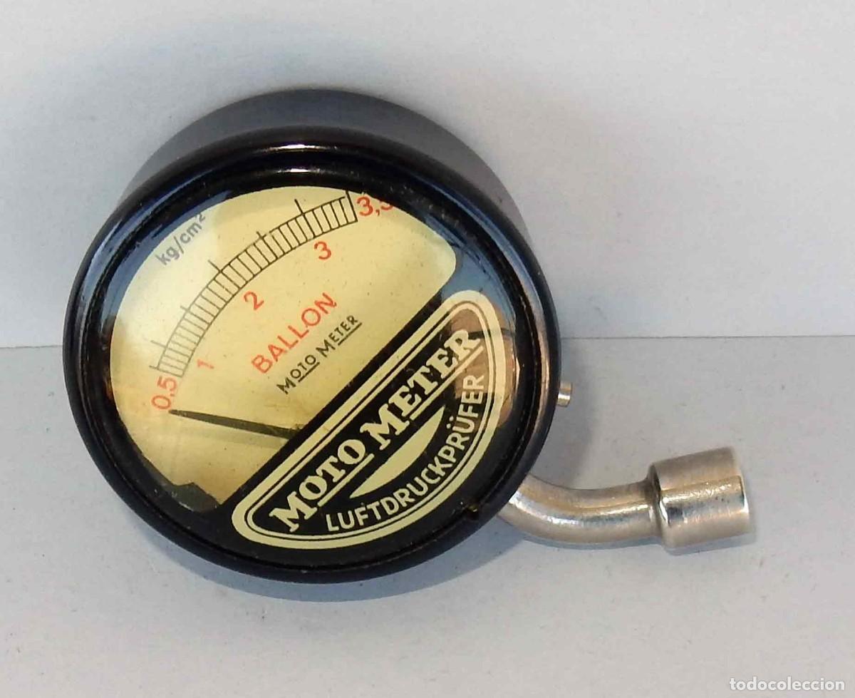 Antig&uuml;edades: Manometro MOTO METER - Foto 3