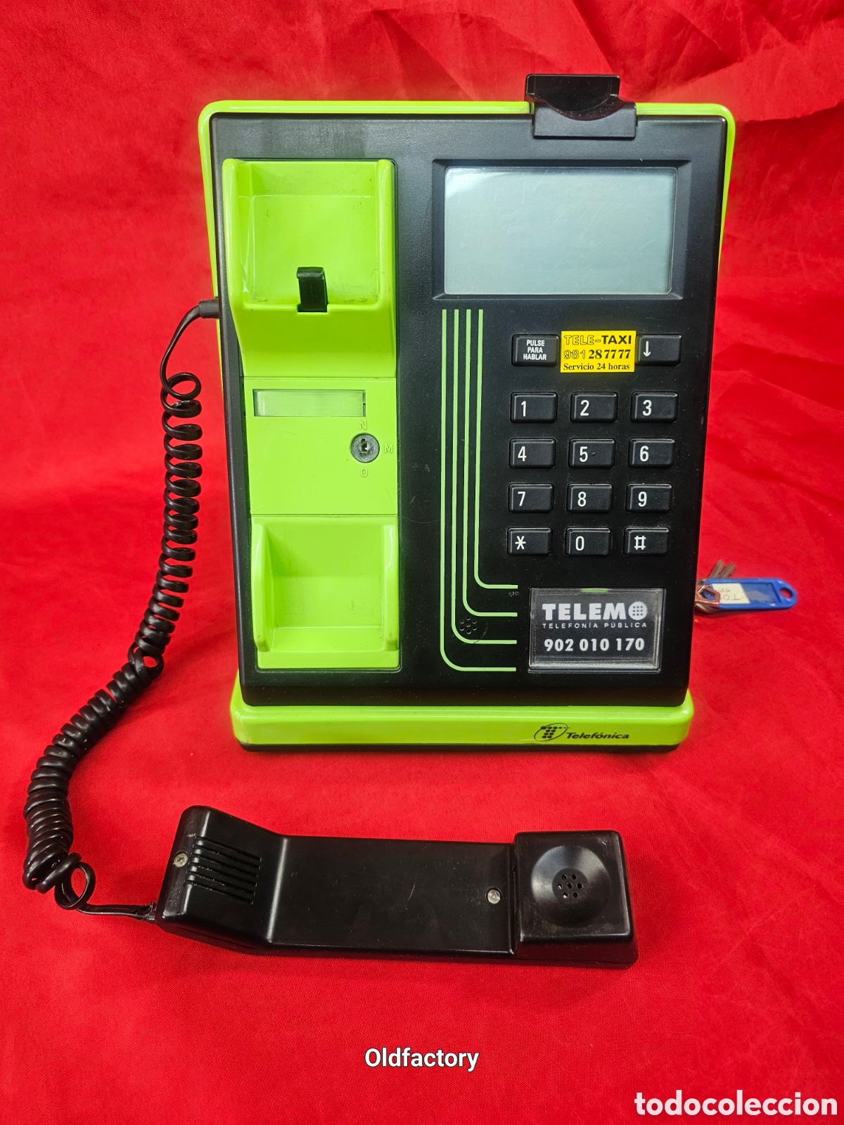 Tel&eacute;fonos: Tel&eacute;fono vintage Telefonica de monedas - Foto 3
