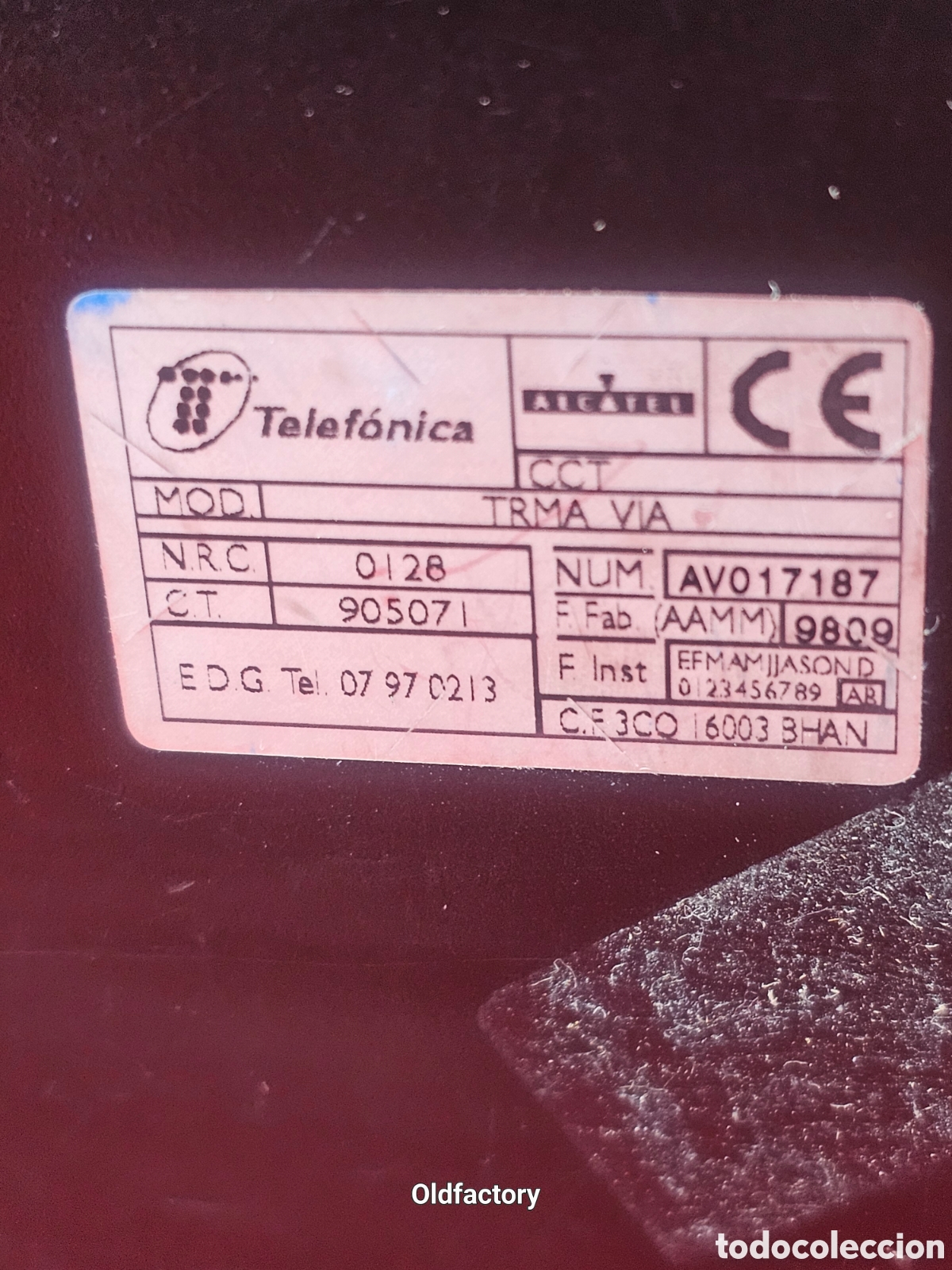 Tel&eacute;fonos: Tel&eacute;fono vintage Telefonica de monedas - Foto 4