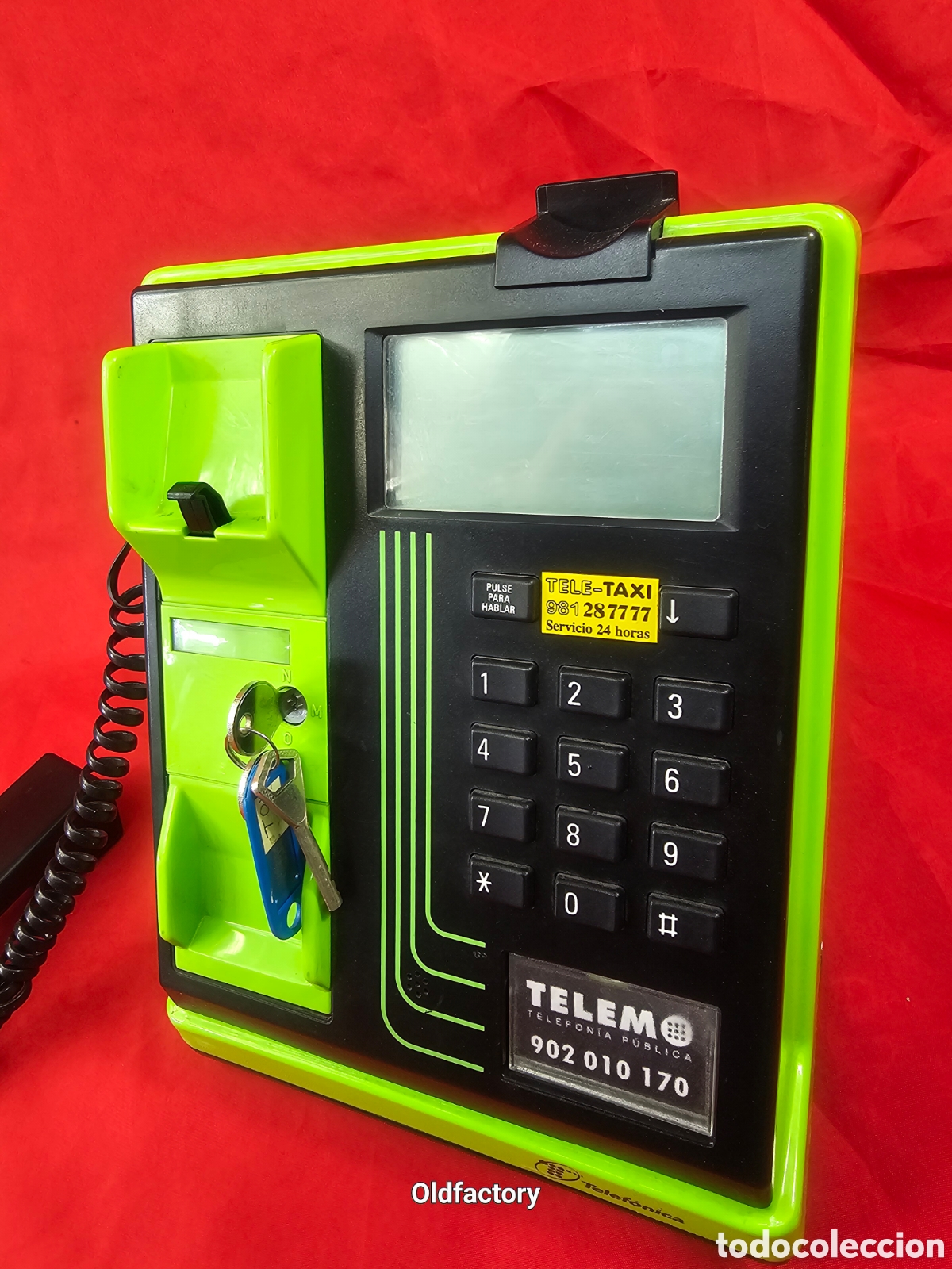 Tel&eacute;fonos: Tel&eacute;fono vintage Telefonica de monedas - Foto 8