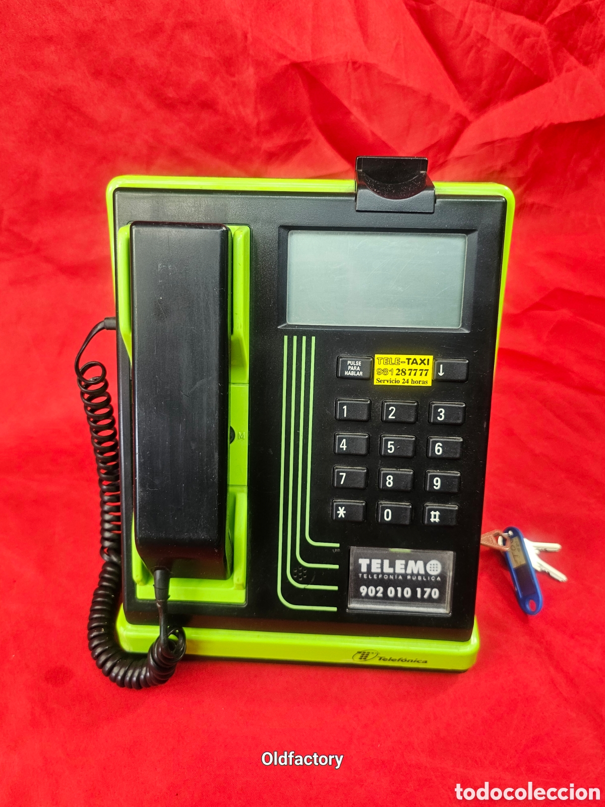 Tel&eacute;fonos: Tel&eacute;fono vintage Telefonica de monedas - Foto 1