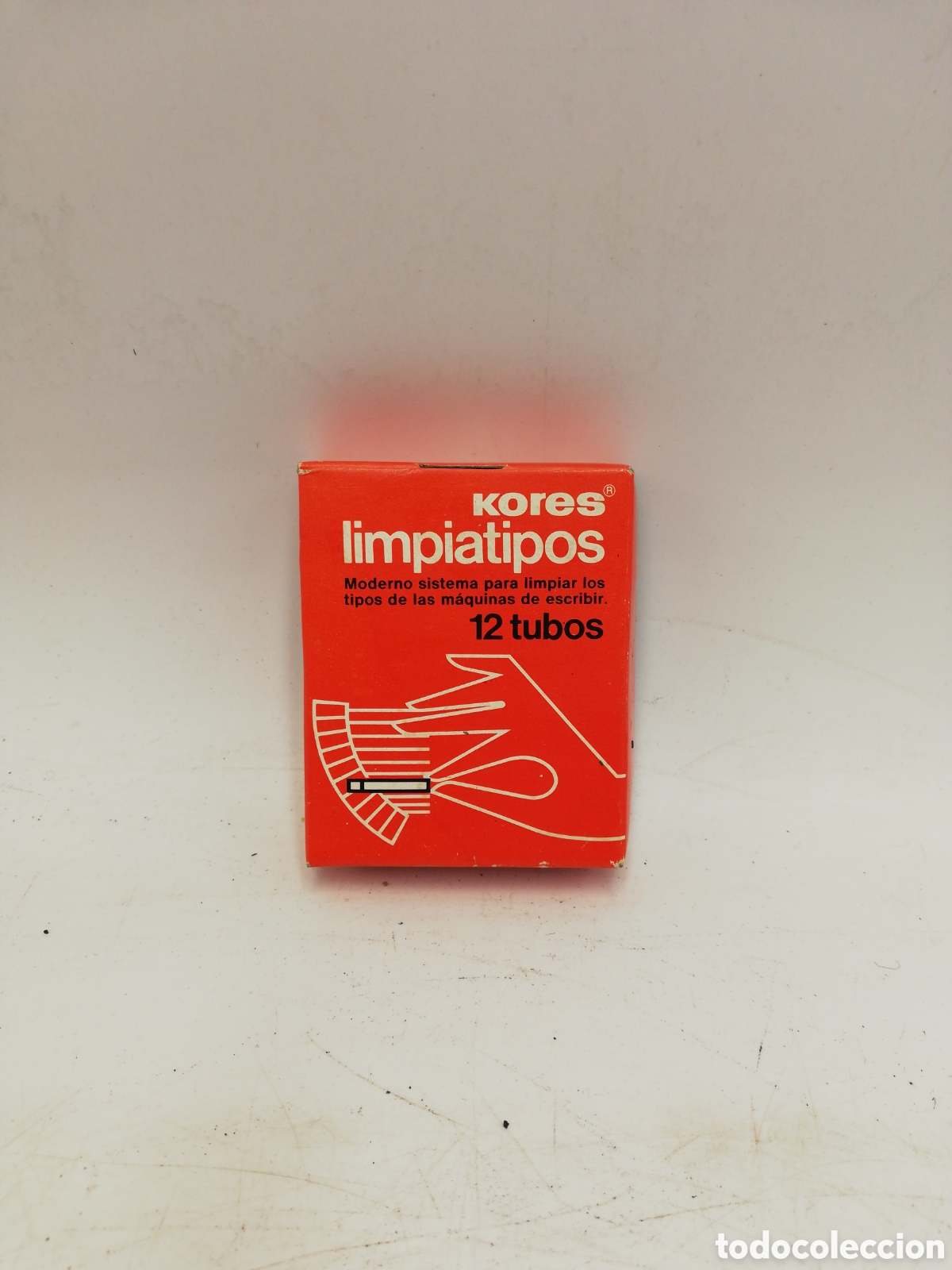 Antig&uuml;edades: Caja de 12 limpiatipos kores. - Foto 1
