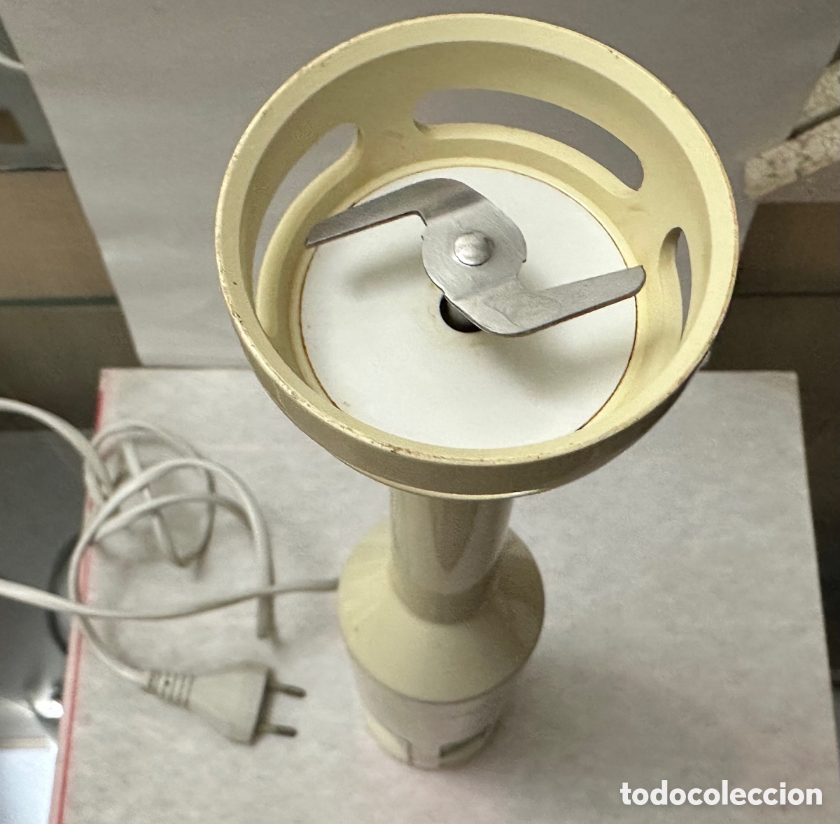Antig&uuml;edades: BRAUN MINIPIMER VINTAGE PRINCIPIOS DE LOS 80 FUNCIONA - Foto 3