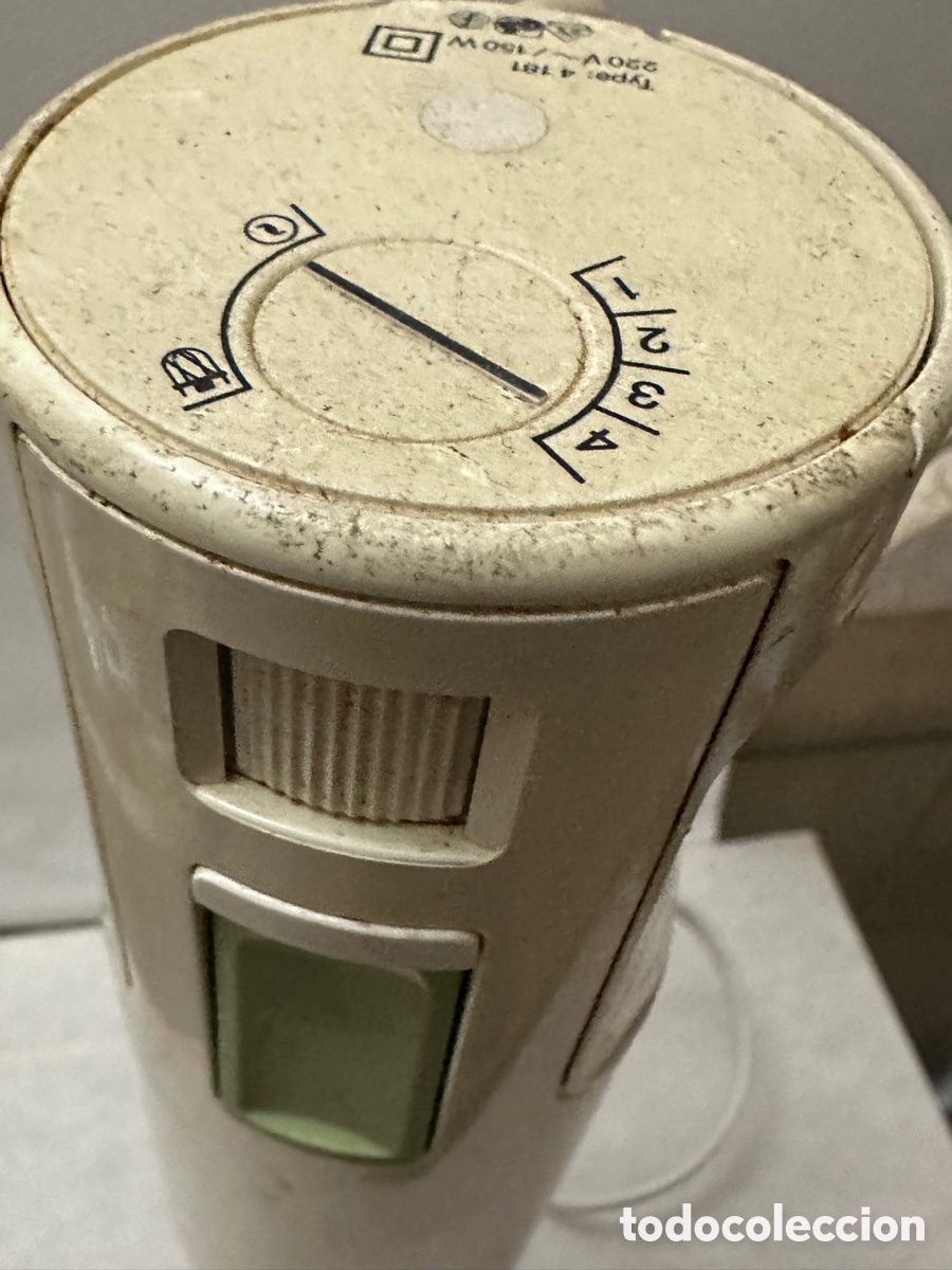 Antig&uuml;edades: BRAUN MINIPIMER VINTAGE PRINCIPIOS DE LOS 80 FUNCIONA - Foto 4